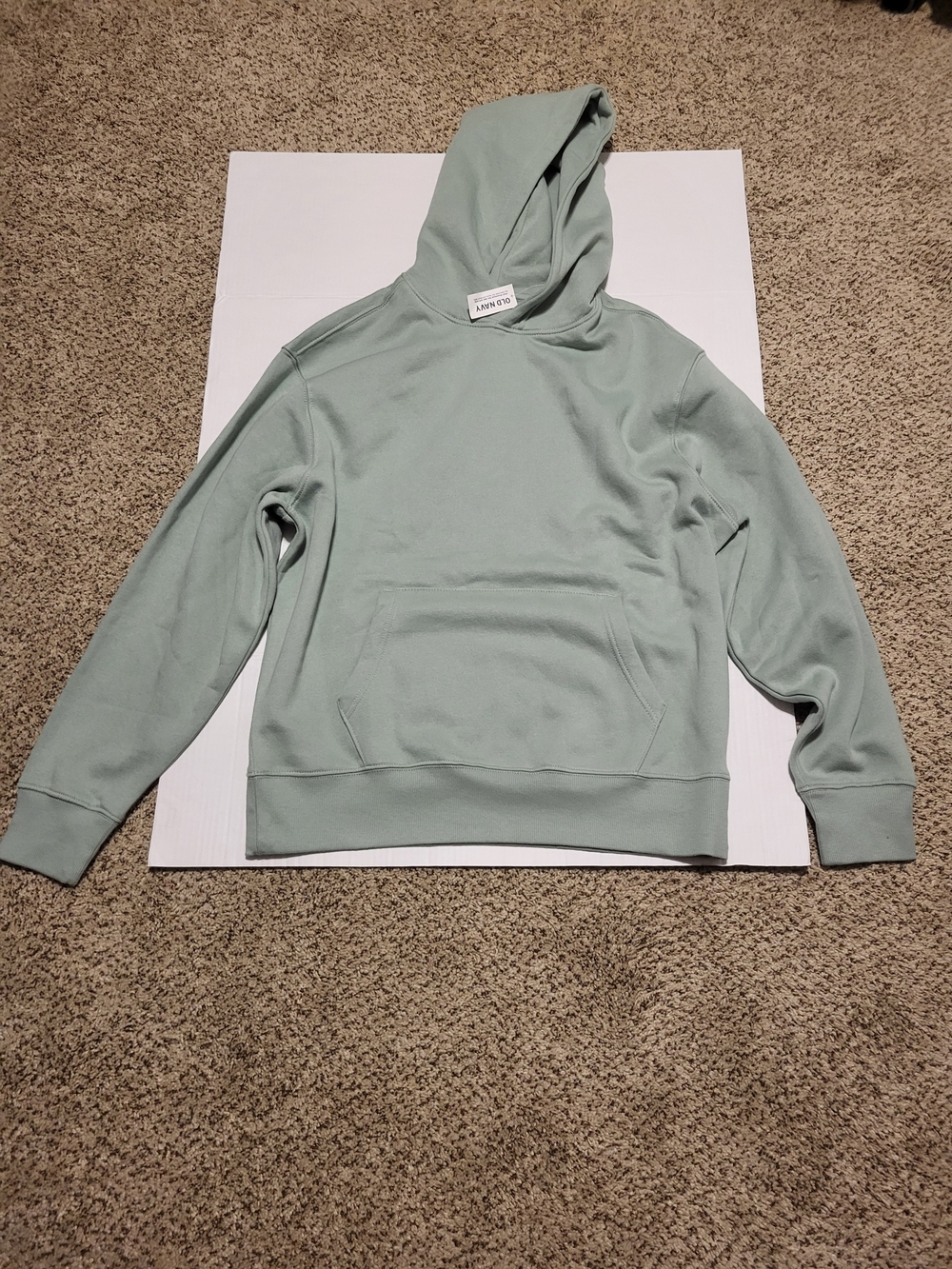 NWT Old Navy Men's Rotation Popover Hoodie - Sage Green, Size L
